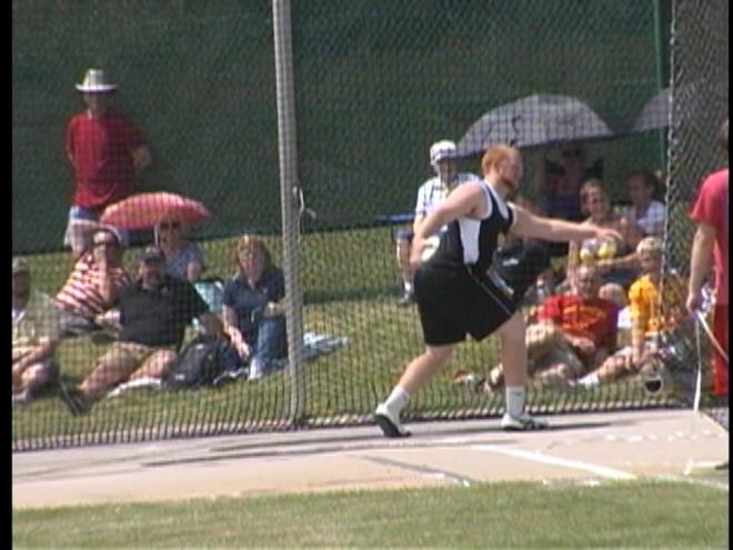 Antill Takes Second In Disc, Paul Finishes 3rd In Mile