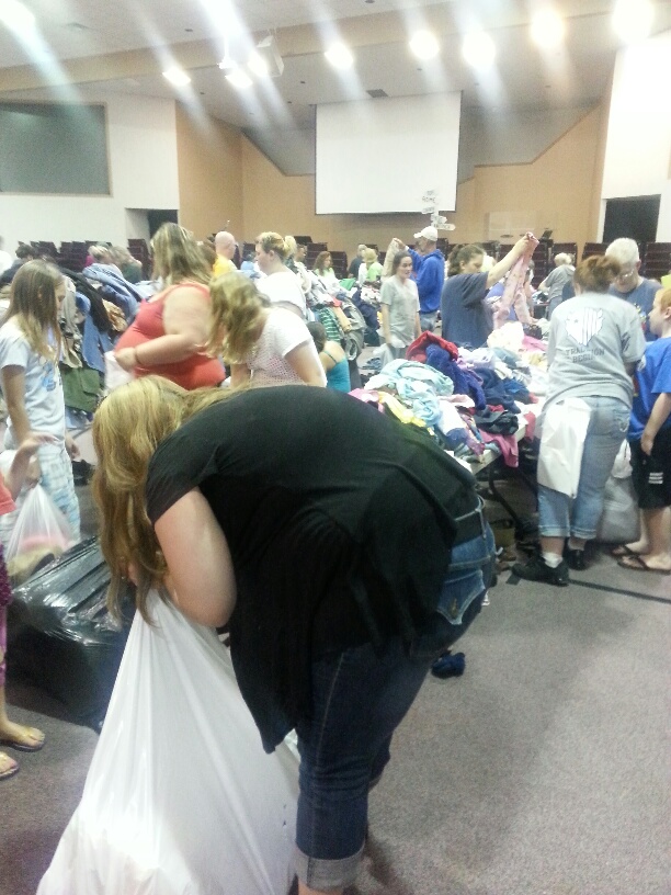 Local Chuch Gives Away Items For Free
