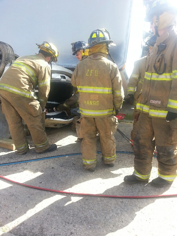Firefighter's Training Day Heats Up