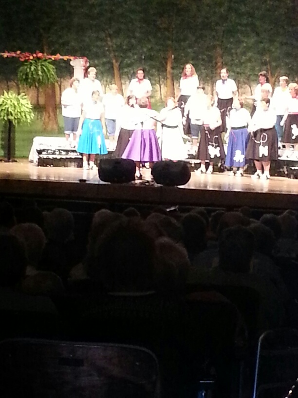 Sweet Adelines Perform For Large Crowds