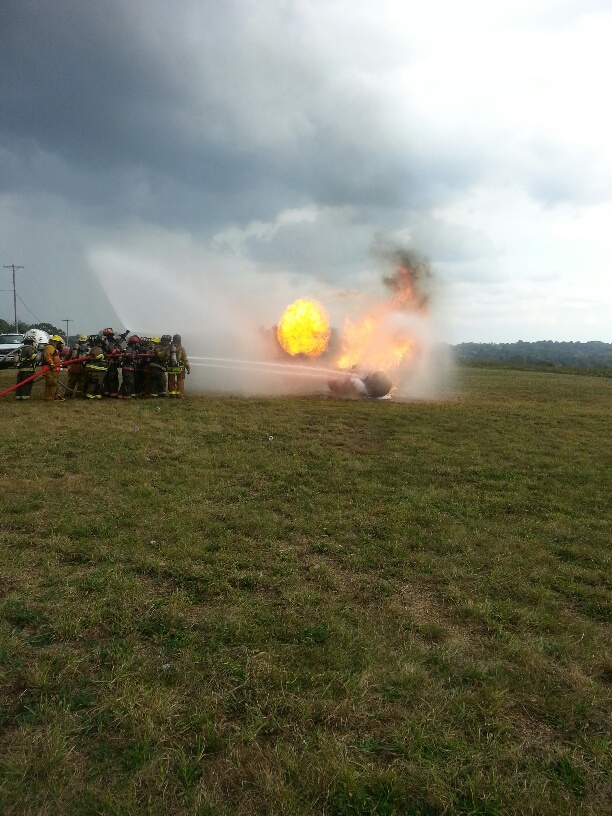 Propane Tank Fire Training Class