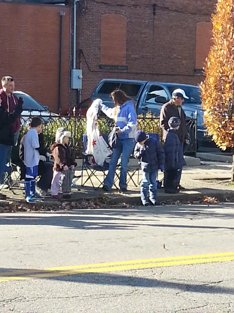 Veteran Shares Experience At Local Parade
