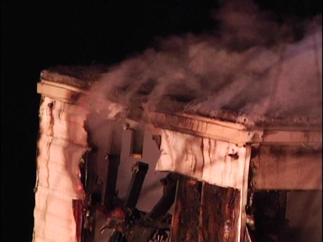 South Zanesville Mobile Home Destroyed After Fire