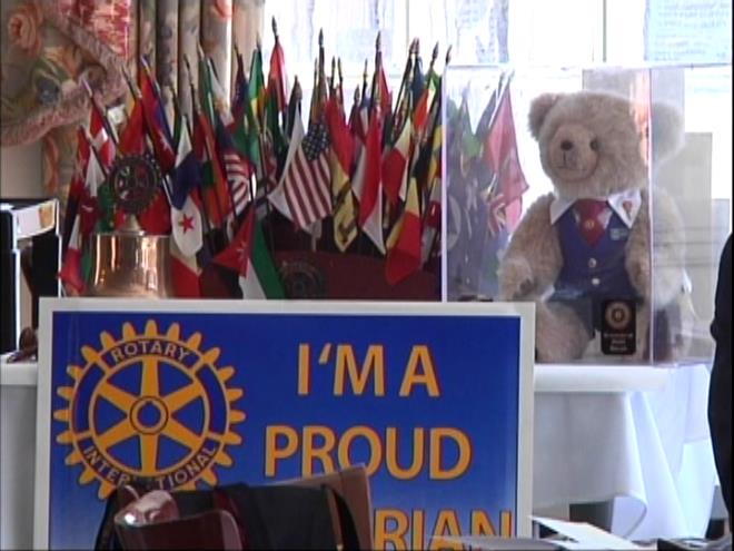 Secretary Of State Jon Husted Speaks At Rotary