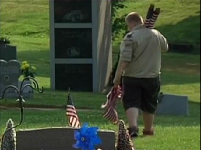 Boy Scouts Are Called To Duty