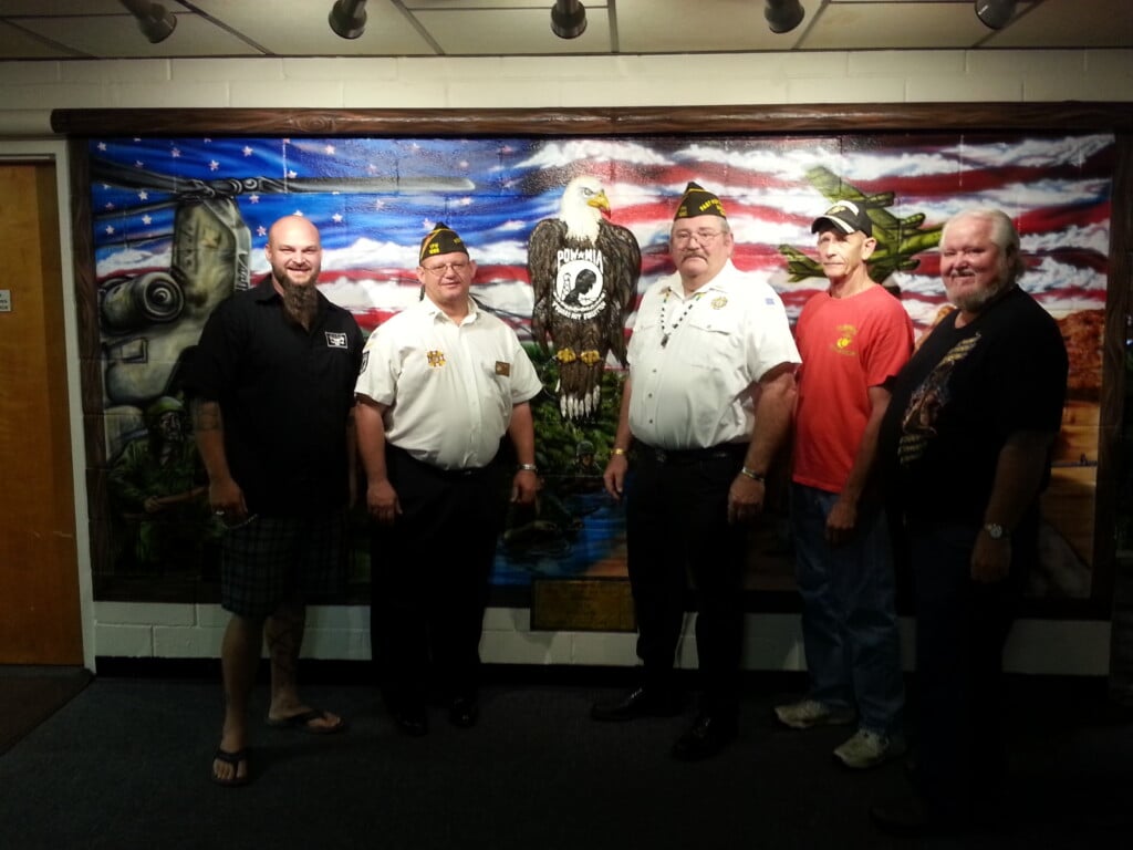 A New Mural For The Vfw Hall In Newark