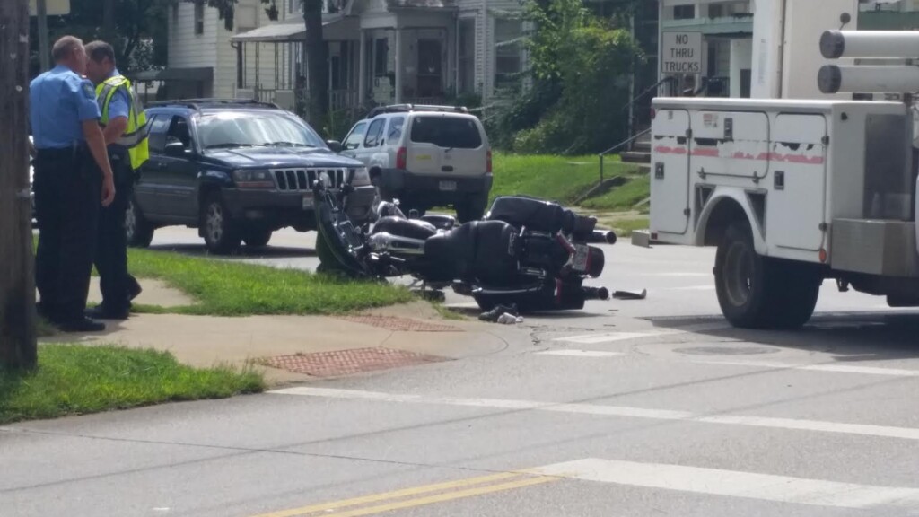 Truck & Motorcycle Collision Sends Rider To Hospital