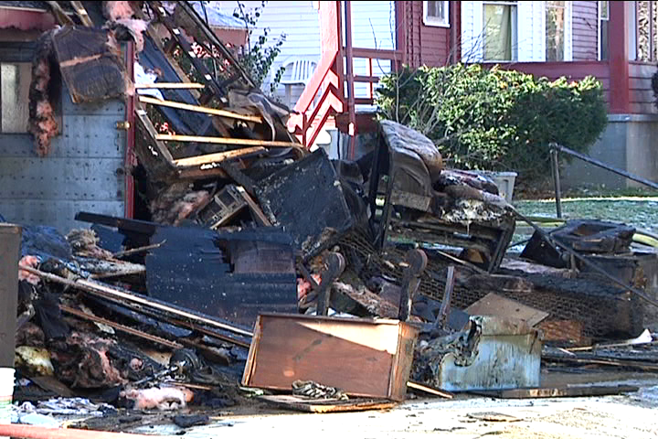Fire Damages Home On Indiana Street