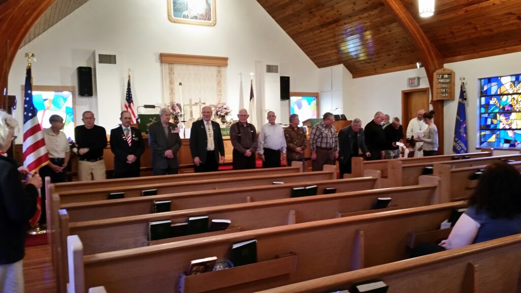 A Church In Philo Honors Their Veterans