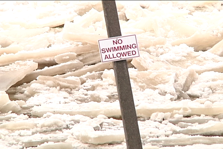 Ice Jam Watch Underway