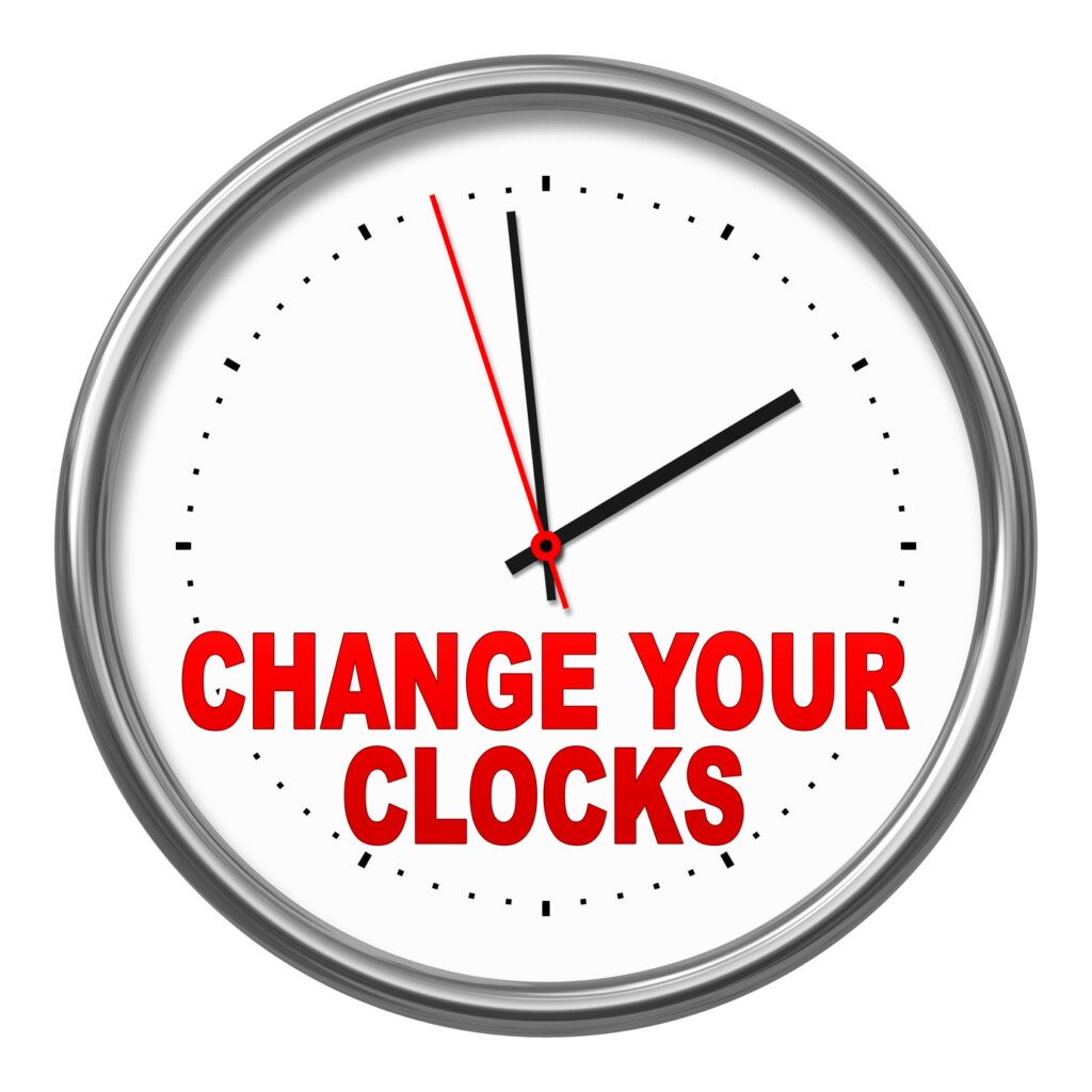 Don't to 'Fall Back' and Stay Safe Time Change Reminder to
