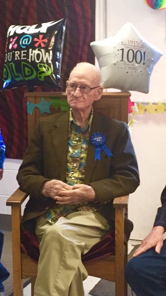 Zanesville Man Turns 100 Years Old