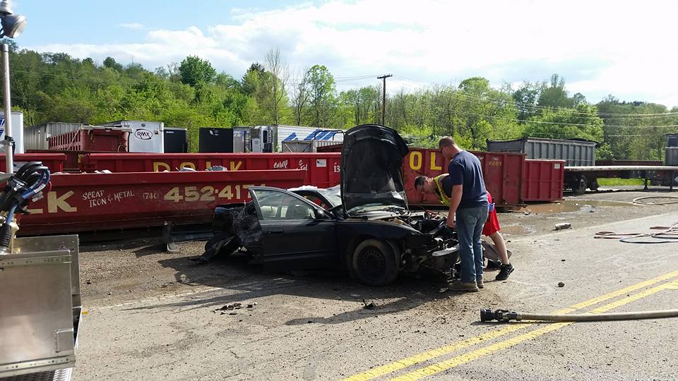 Two Car Crash Closes U.s. Route 40