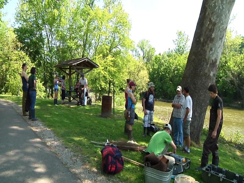 Students Participate In Eco Study At Dillon Falls