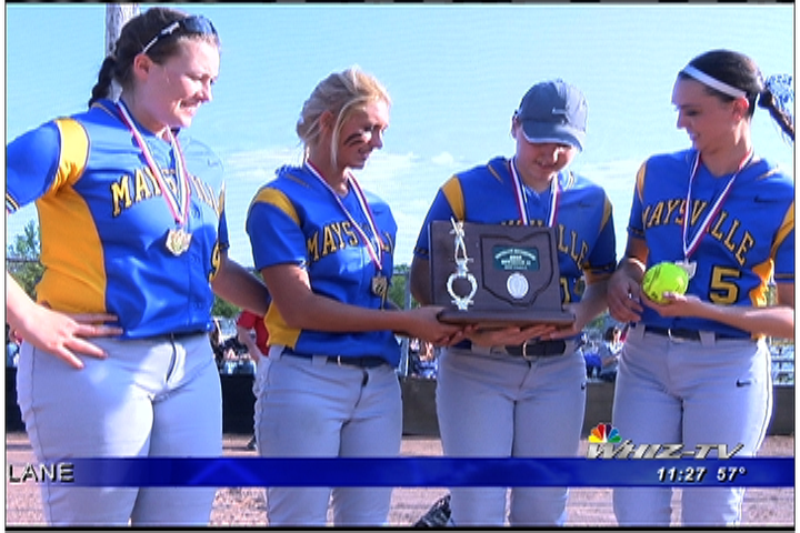 Maysville Softball Wins Third Straight District Championship