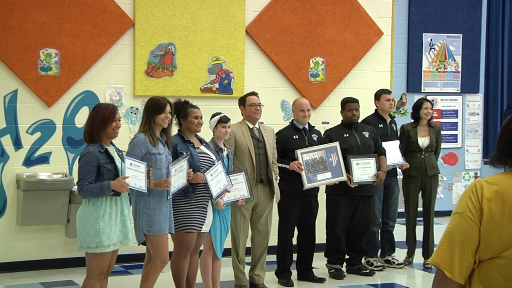 Zhs Students Receive Award From Barbara Bush Foundation
