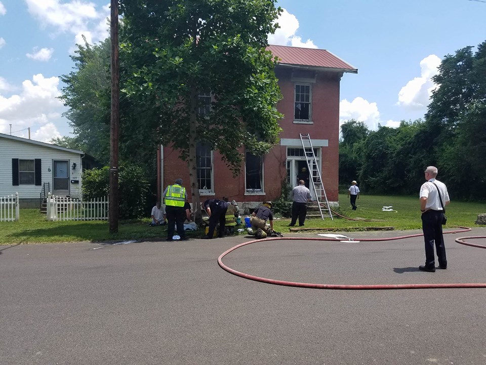Woodlawn Avenue Fire Sends 2 To Hospital
