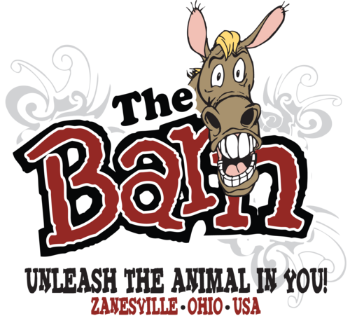 The Barn Cartoon Logo