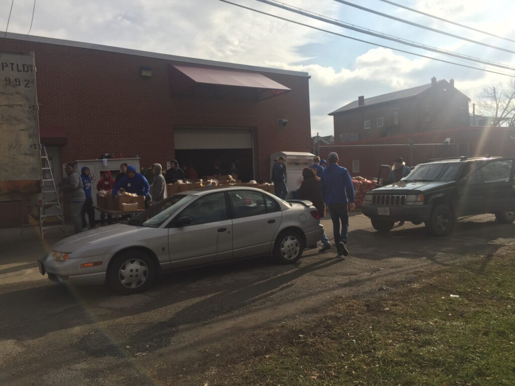 Salvation Army Toy Distribution