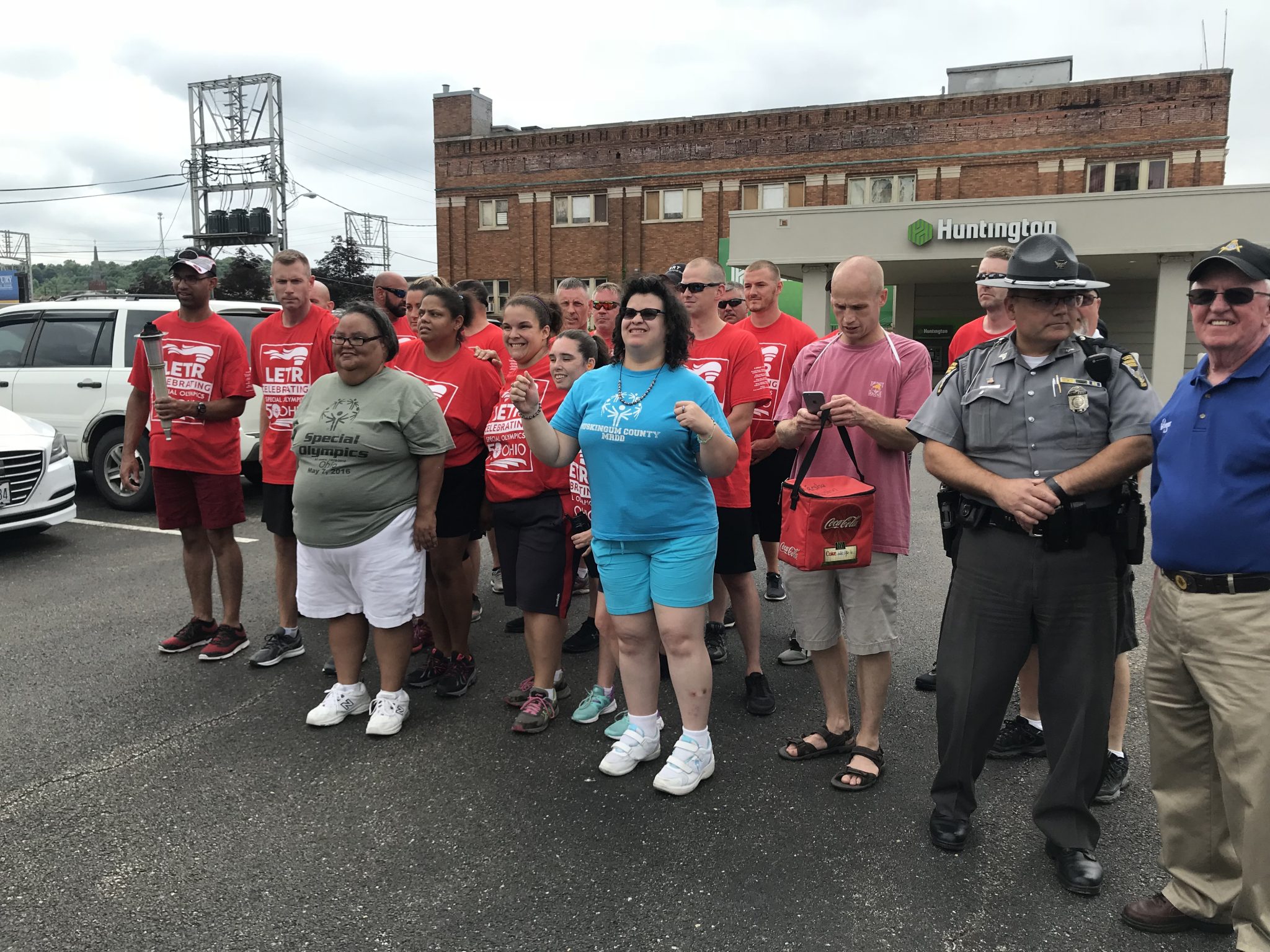 Special Flame of Hope torch stops in Zanesville WHIZ Fox 5