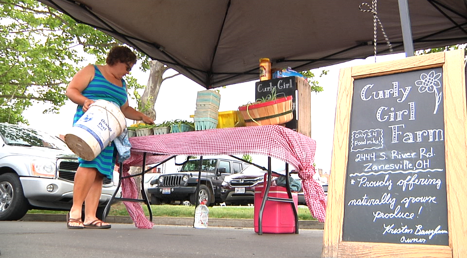 Wednesday Farmers Market Curly Girl Farm WHIZ Fox 5 / Marquee
