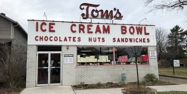 Tom's Ice Cream Bowl Award