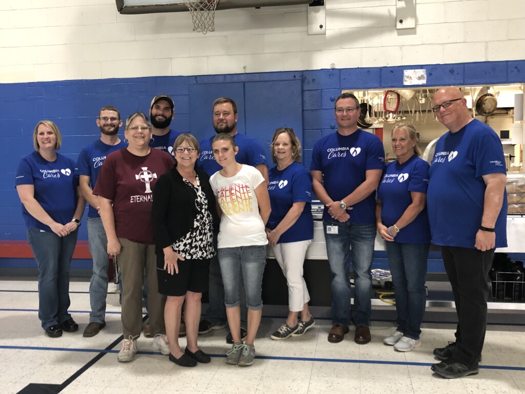 Columbia Gas And Salvation Army