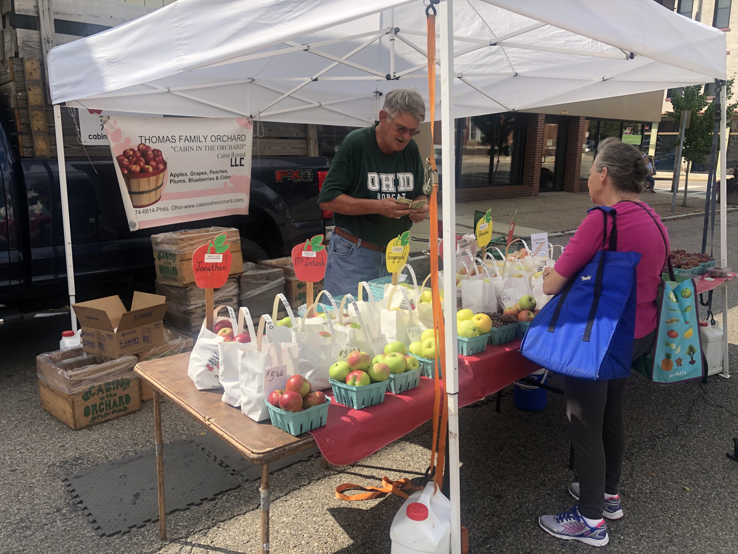 Downtown Zanesville Farmers' Market Winding down - WHIZ - Fox 5