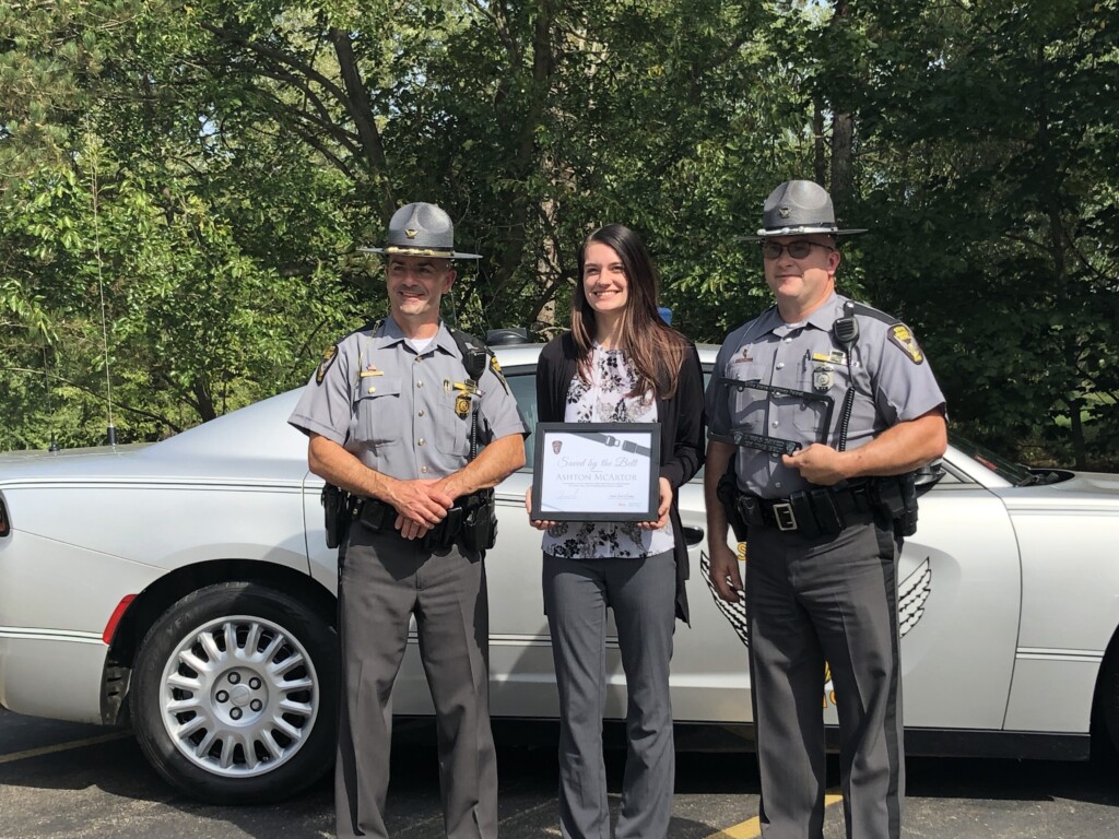 Saved By The Belt Award