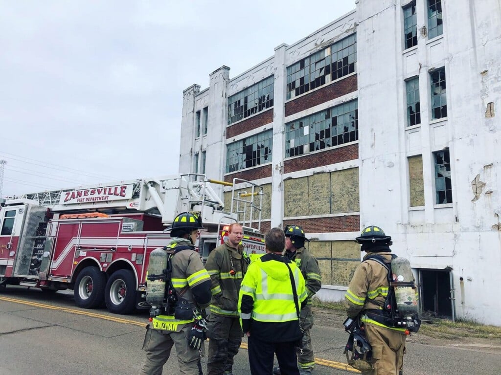 Old Mosaic Building Fire