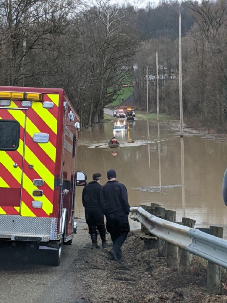 Flooded Car