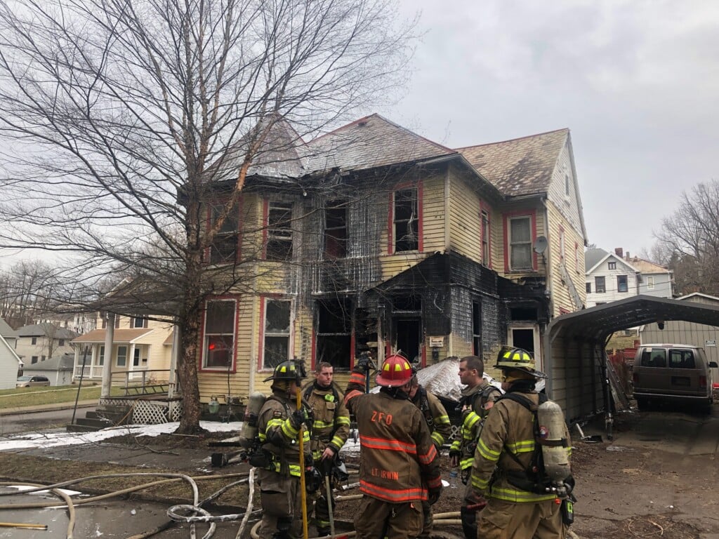 Zanesville Greenwood Ave Fire