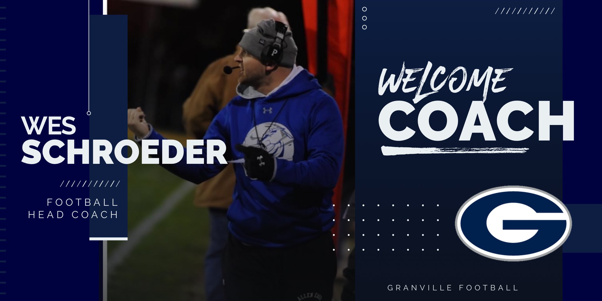 Granville names, Wes Schroeder as its new football head coach WHIZ