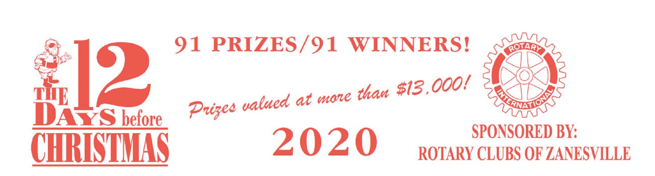 Rotary Clubs of Zanesville Begin Sale of 12 Days Before Christmas