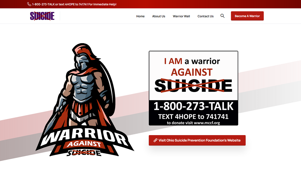 I Am A Warrior Website
