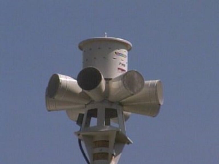 Tornado Siren Testing WHIZ Fox 5 / Marquee Broadcasting