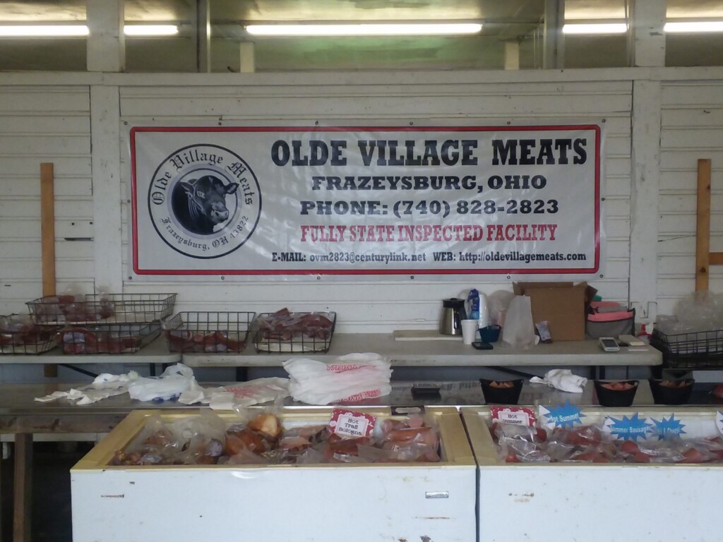 Olde Village Meats Serves Customers at Muskingum County Fairgrounds