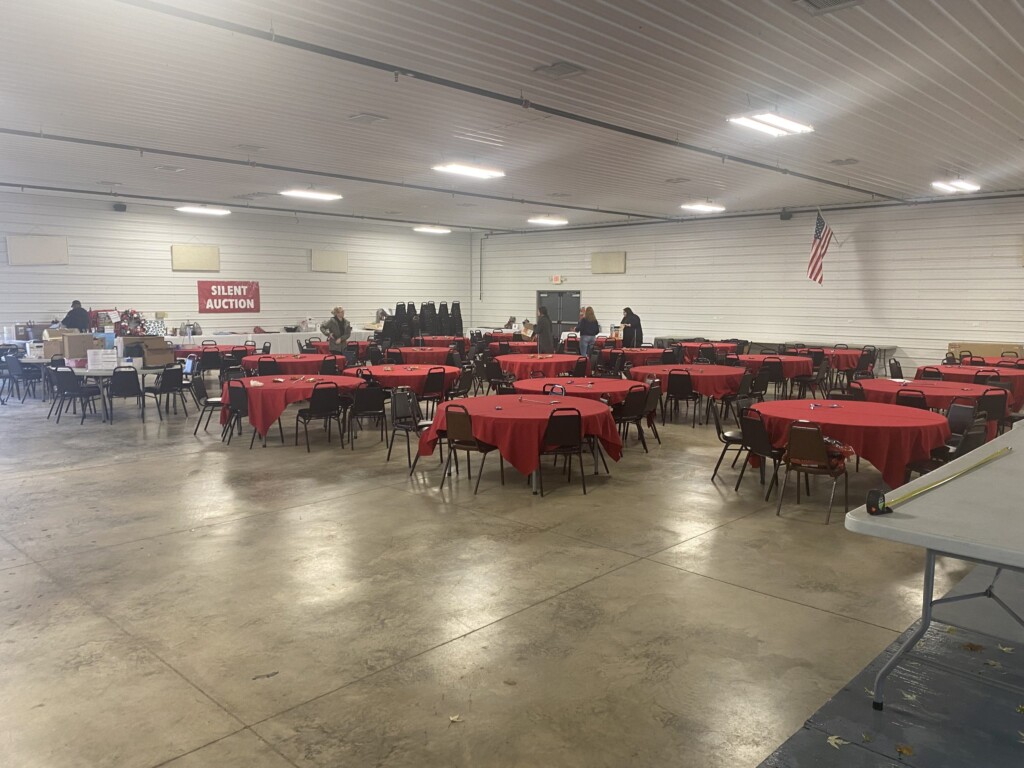 Big Brother Big Sister Buckeye Pep Rally Preparation