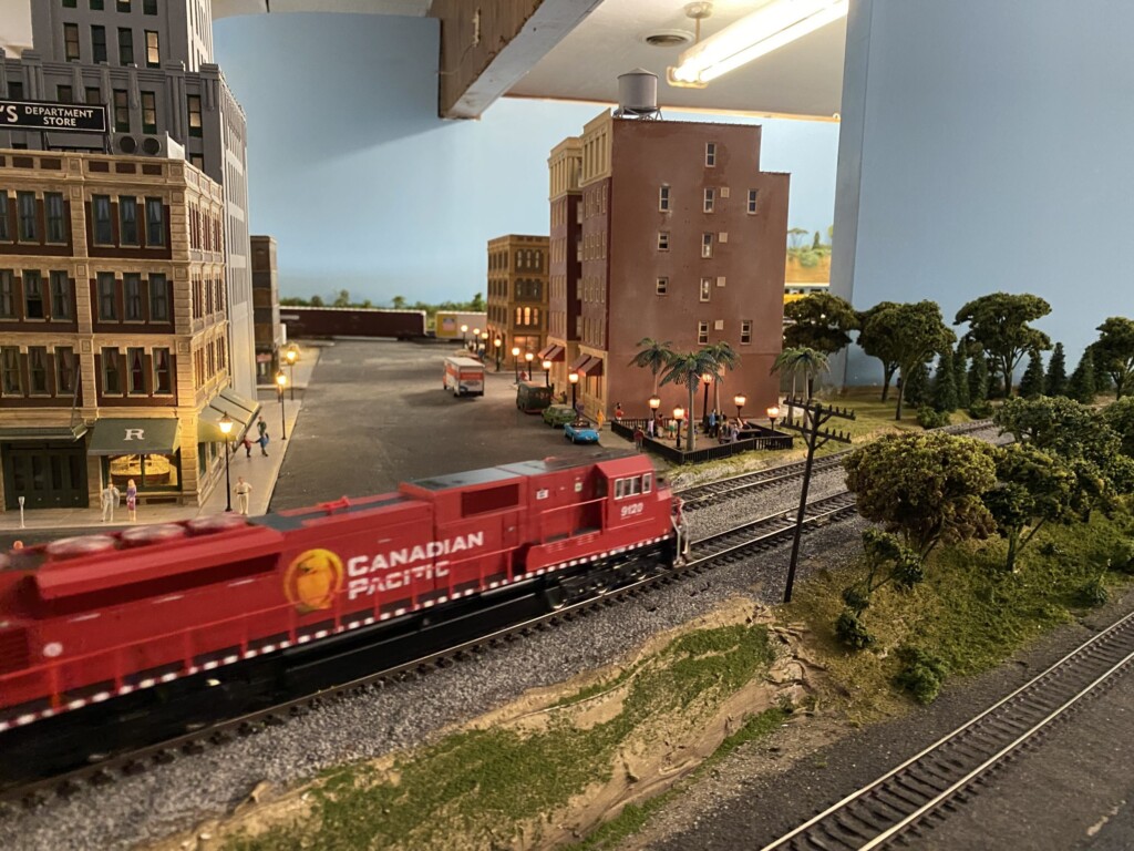 The Zane Trace National Trail Model Railroad Club Display
