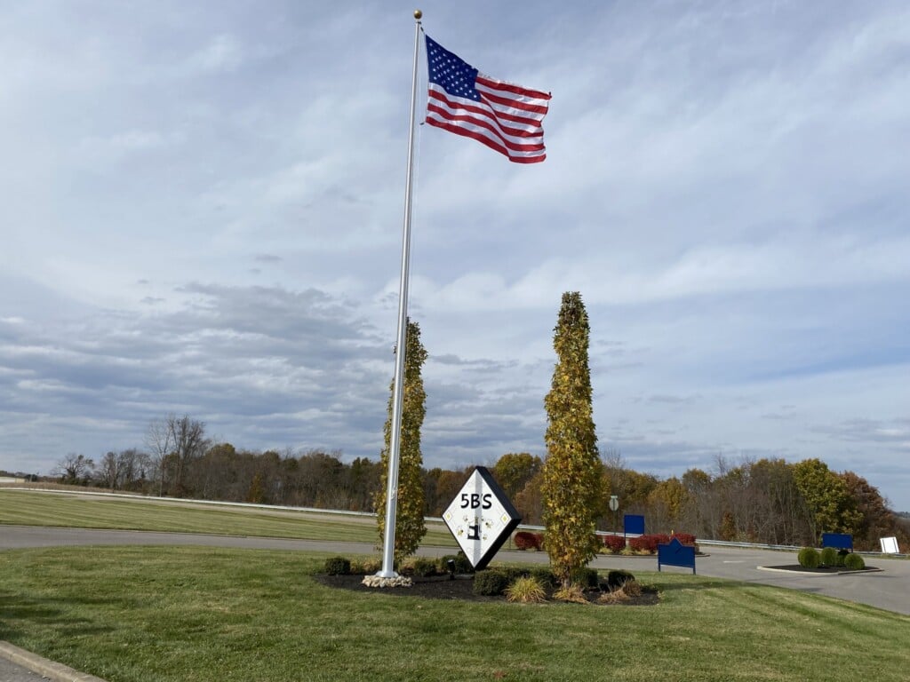 5b's Flag Raise