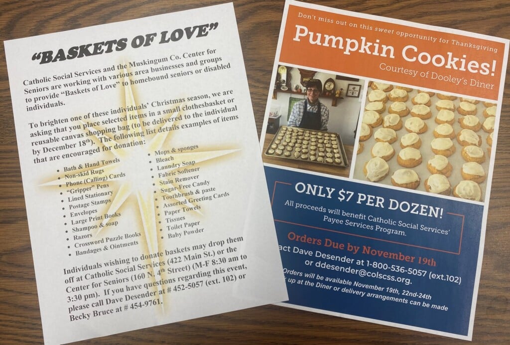 Catholic Social Services Pumpkin Cookie And Basket Of Love (2)