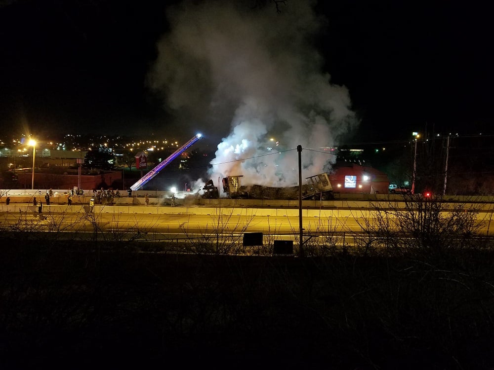 Semi Accident 1