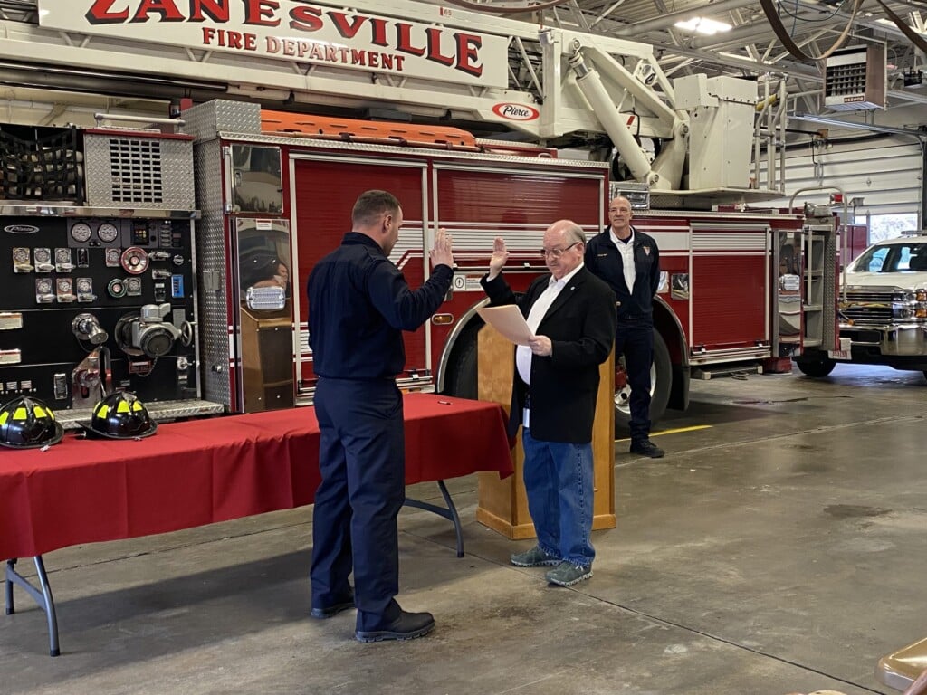 Zanesville Fire Department Swears In Its Newest Firefighters