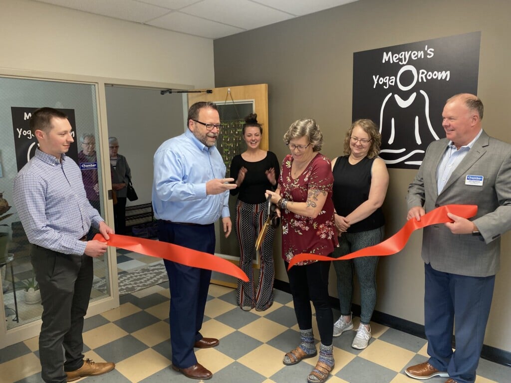 Megyen's Yoga Room Ribbon Cutting
