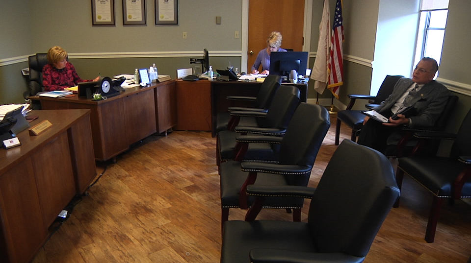County Commissioners Meet With Mayor Mason To Discuss The Lorena