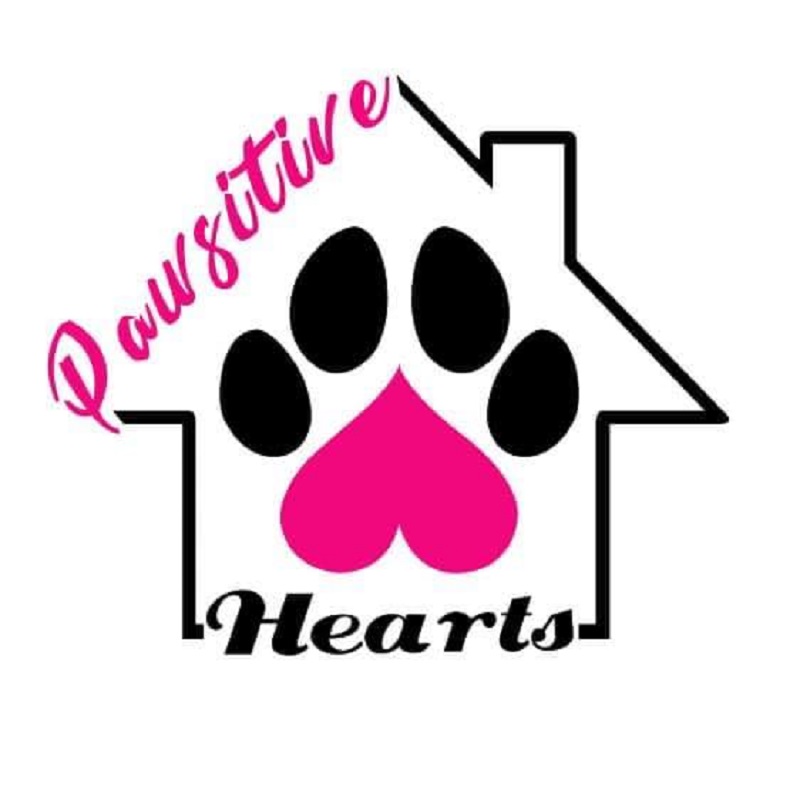 Pawsitive Hearts Logo