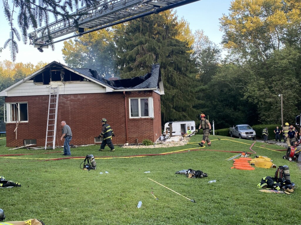 House Fire On Airport Road 1