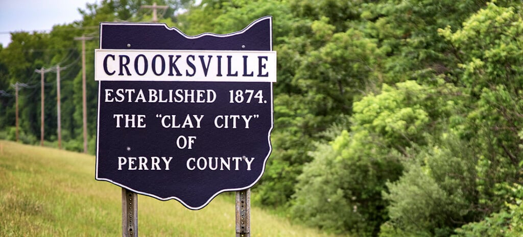 Village Of Crooksville Historical Sign 8183 87 1100 500