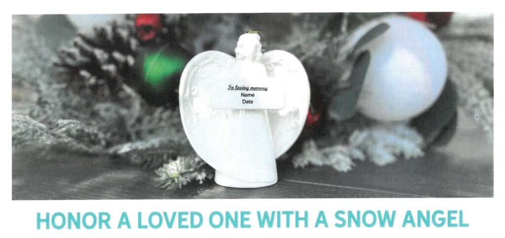 Snow Angel Fundraiser Edit