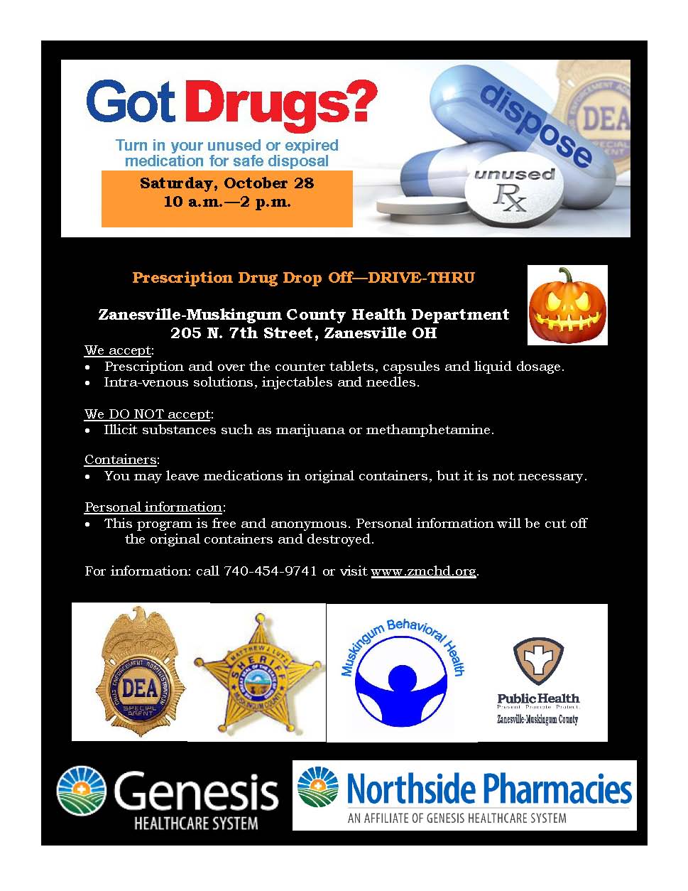 Community Program to Host Annual Drug Take Back Program WHIZ Fox 5